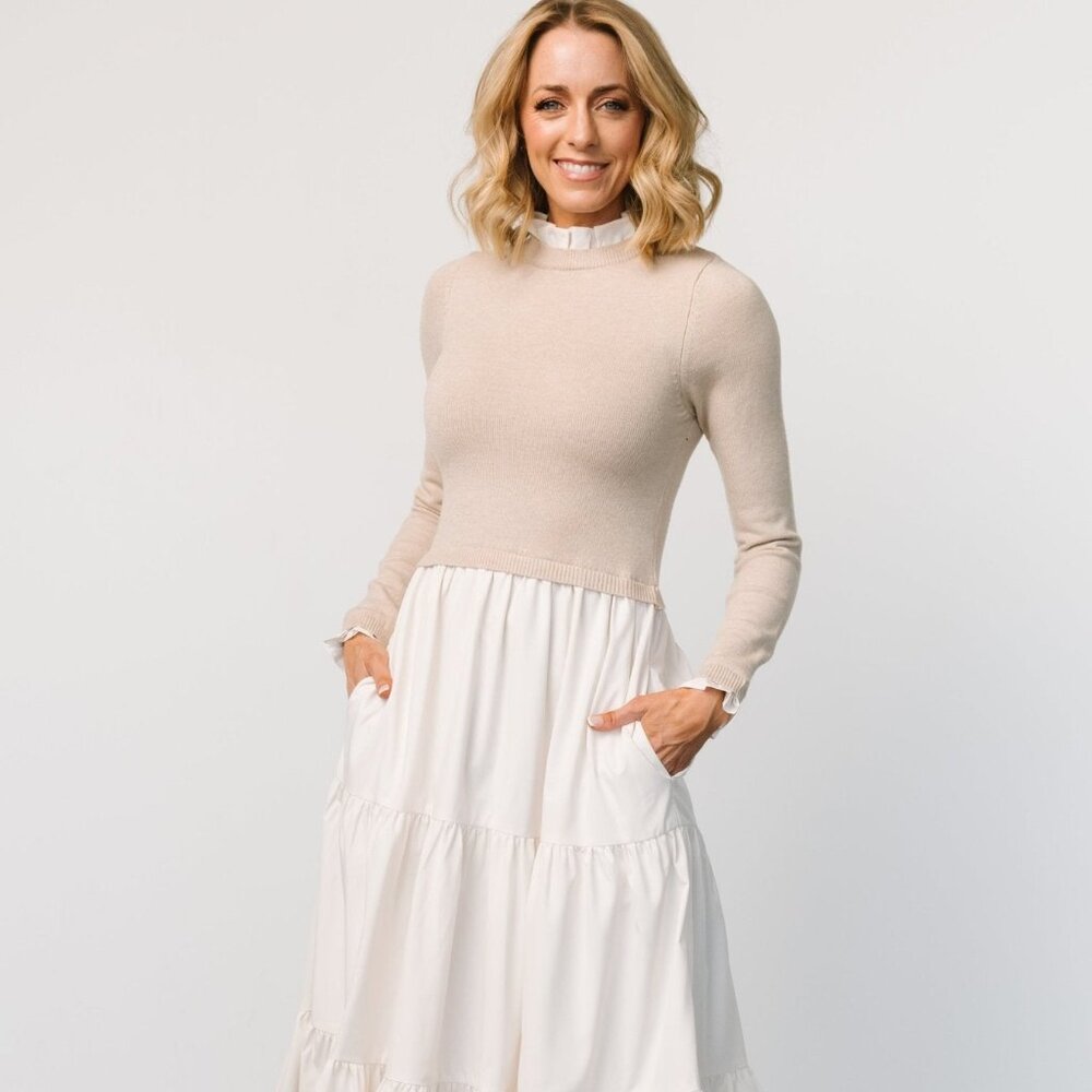 Baltic Born Sophie Sweater Dress | Natural Size XLXL